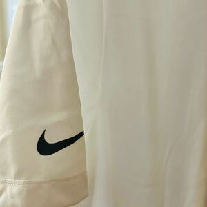 Nike White Tee with Subtle Logo